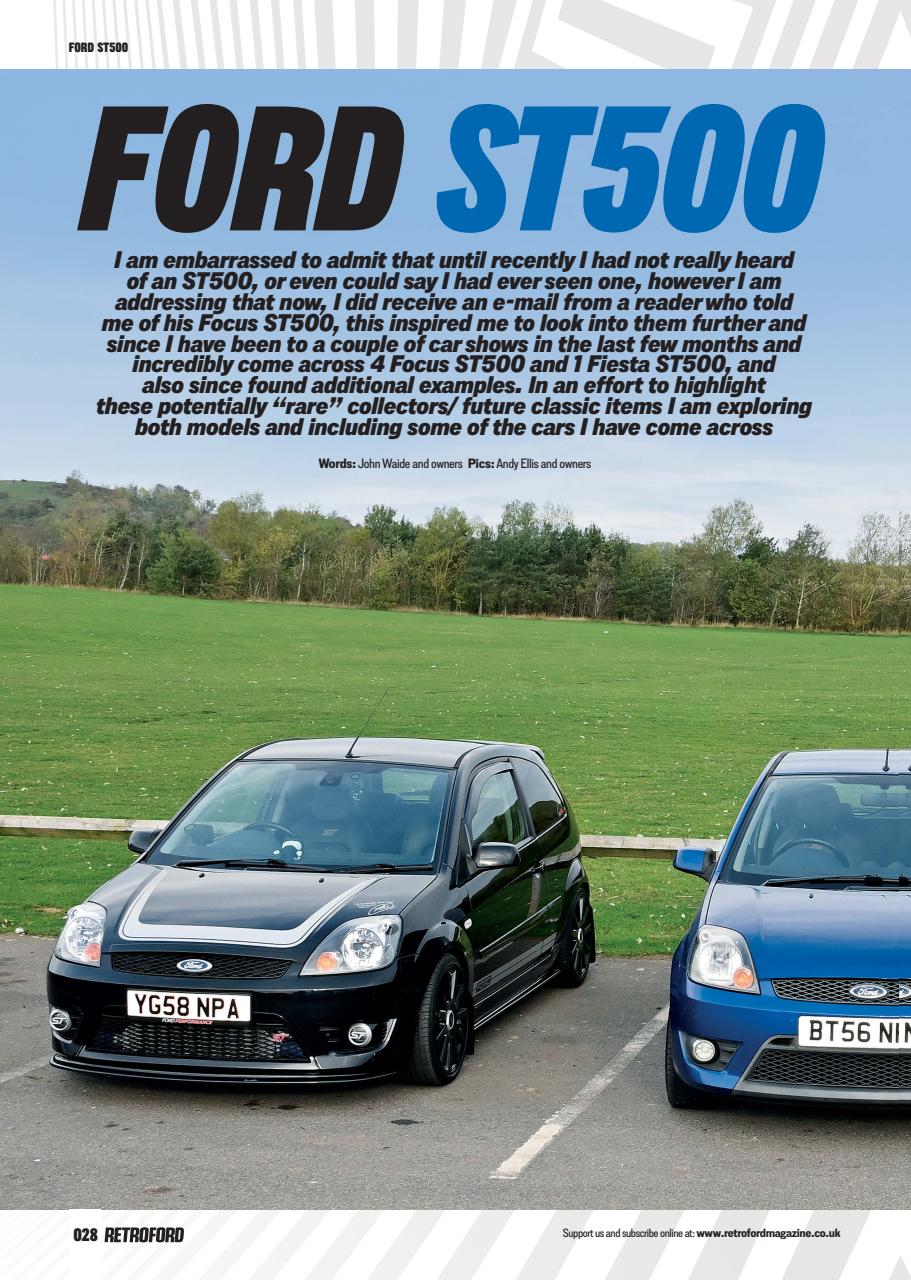 Retro Ford Preview Pages