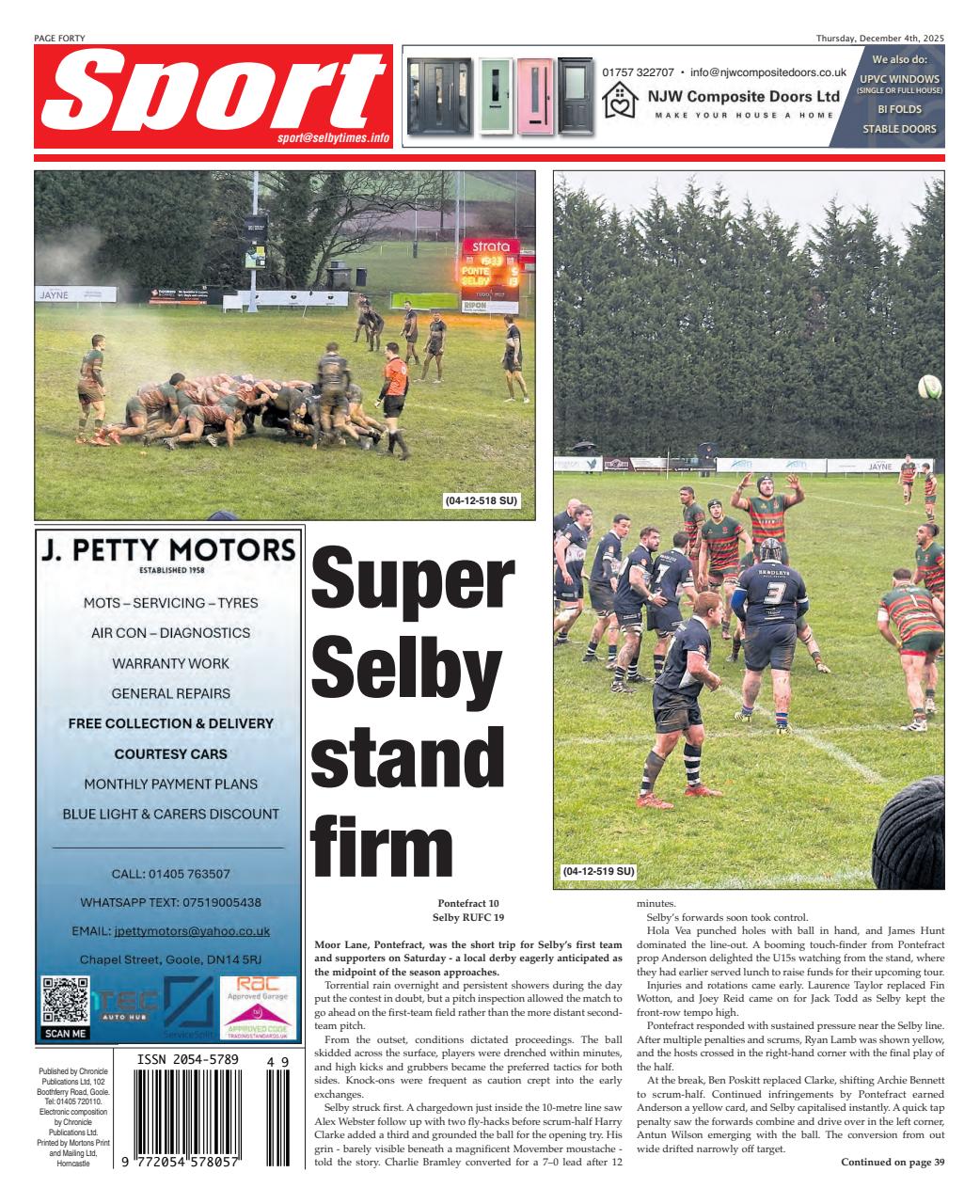 Selby Times Preview Pages