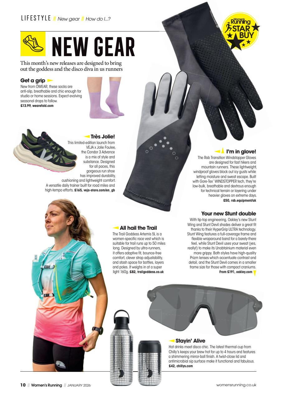 Women’s Running Preview Pages
