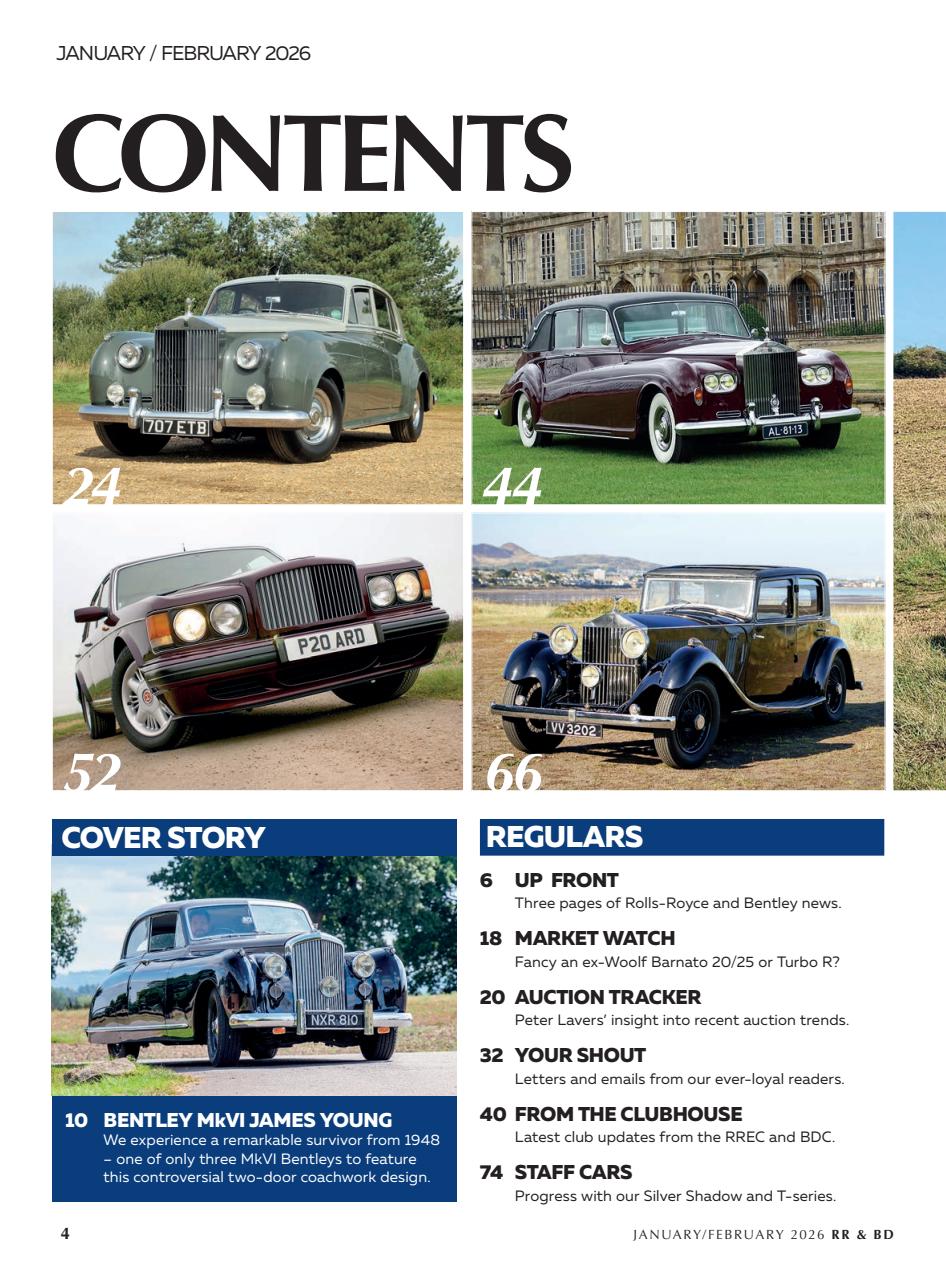 Rolls-Royce & Bentley Driver Preview Pages