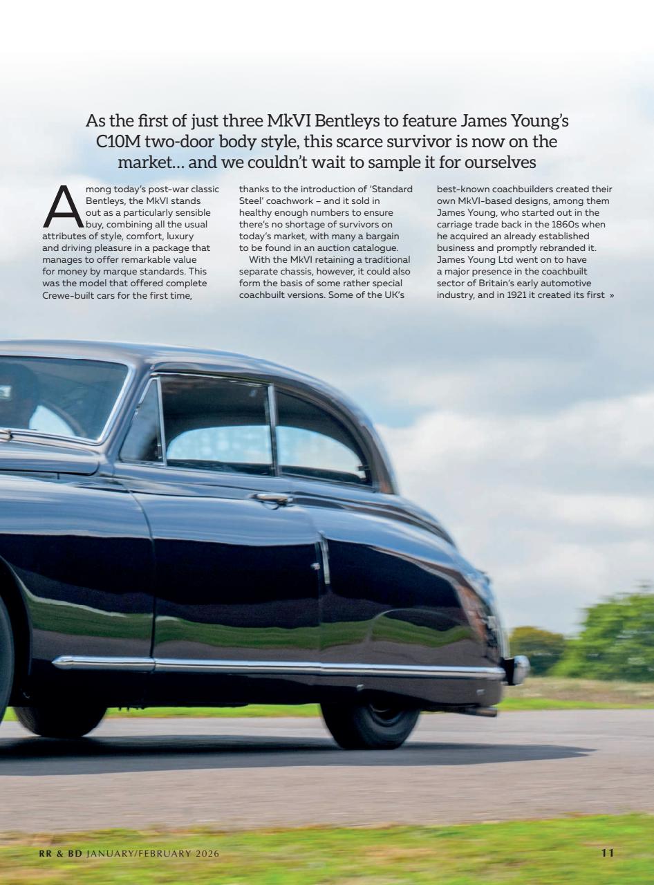 Rolls-Royce & Bentley Driver Preview Pages