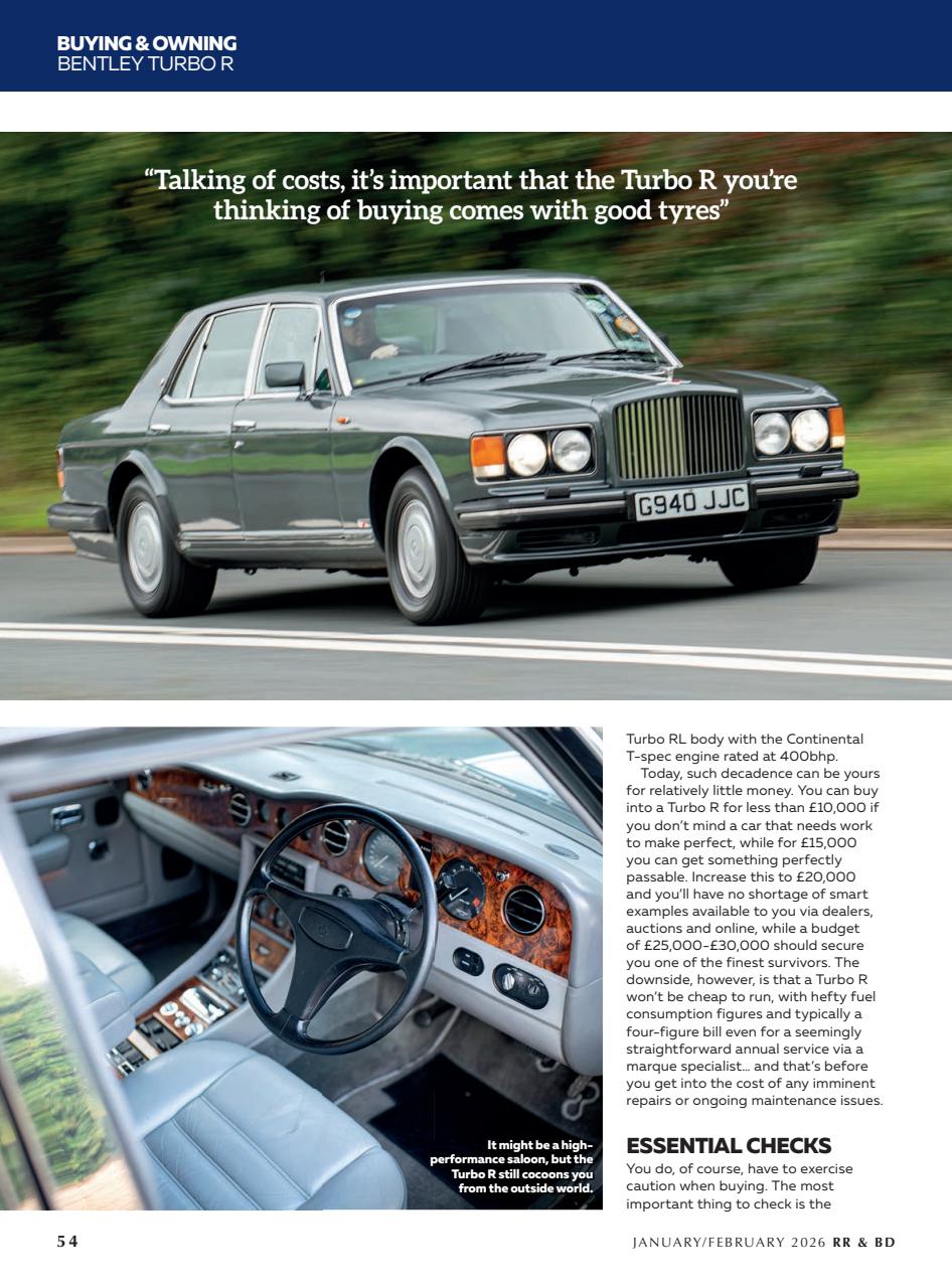 Rolls-Royce & Bentley Driver Preview Pages