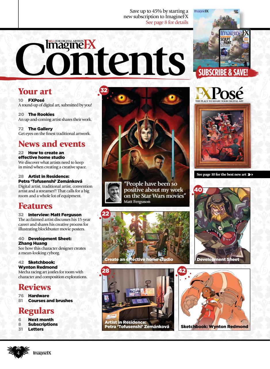 ImagineFX Preview Pages