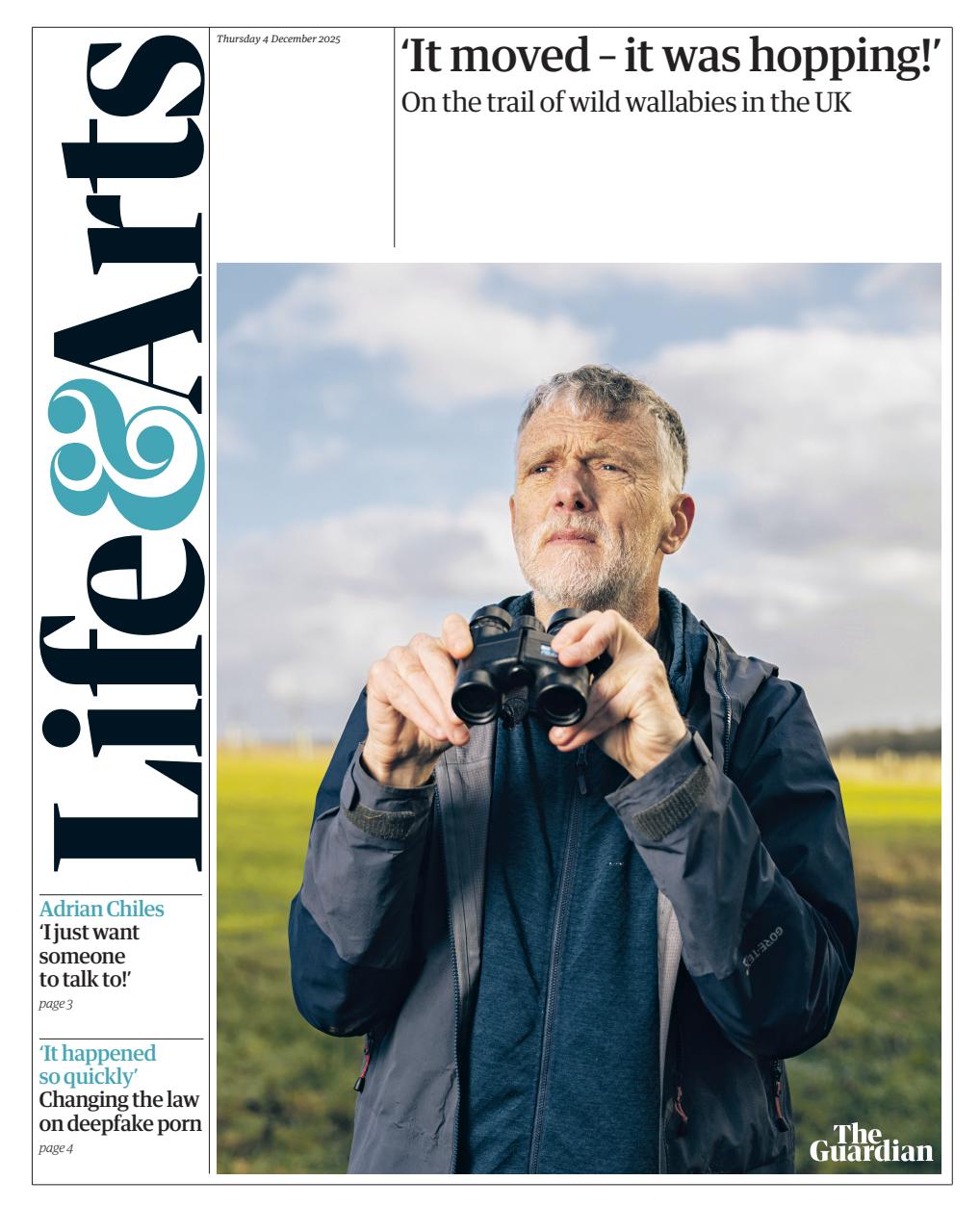 The Guardian Newspaper Preview Pages