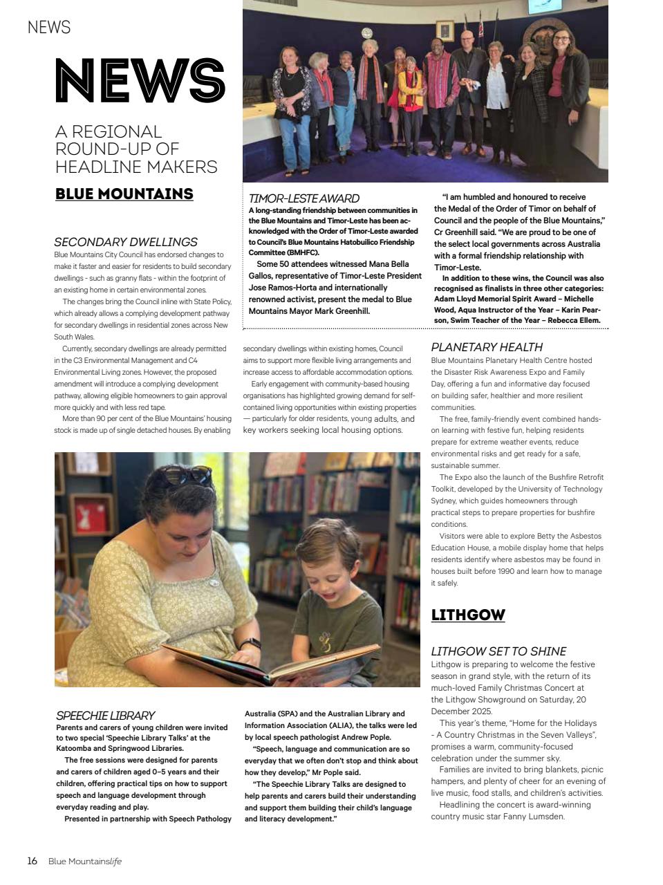 Blue Mountains Life Preview Pages