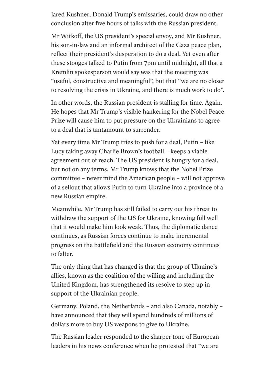 The Independent Daily Edition Newspaper Preview Pages