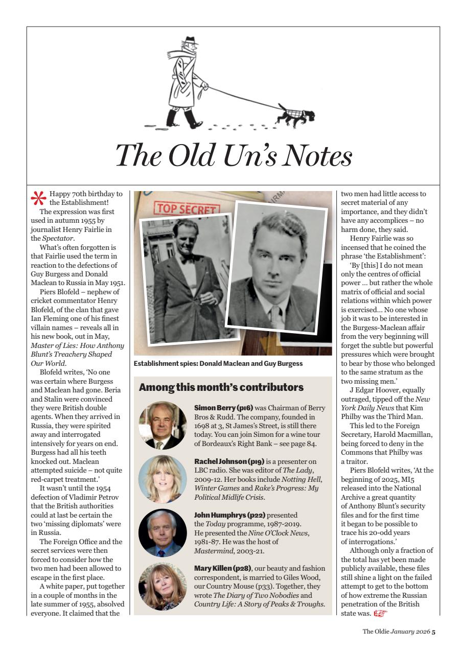 The Oldie Preview Pages