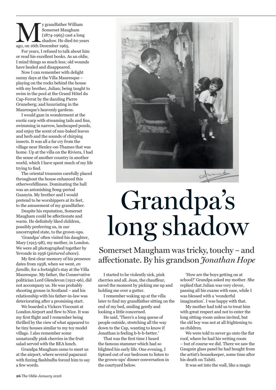 The Oldie Preview Pages