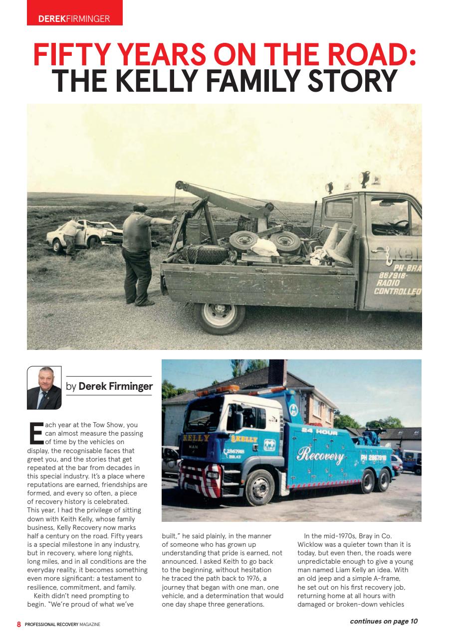 Professional Recovery Magazine Preview Pages