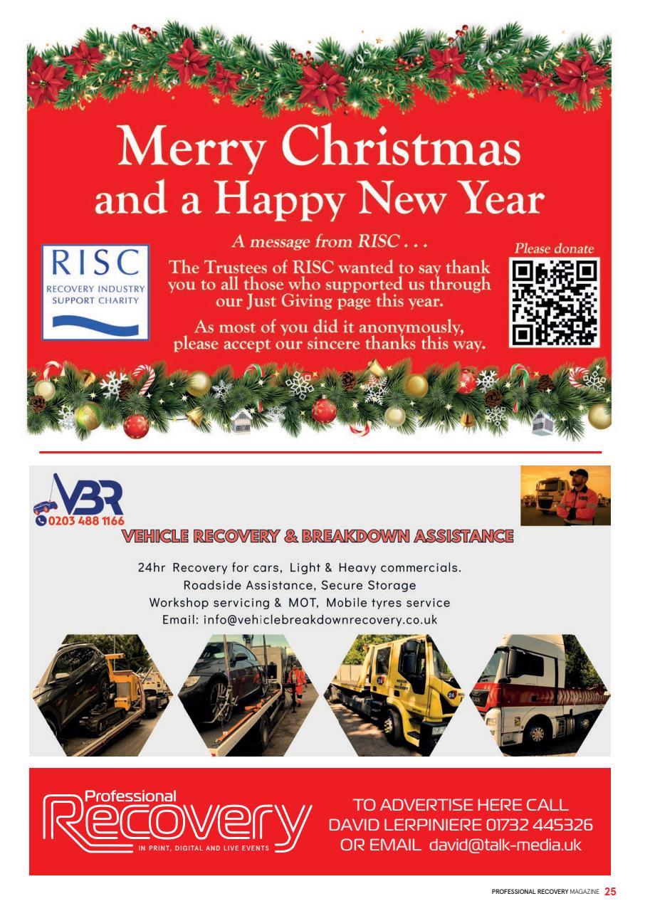 Professional Recovery Magazine Preview Pages