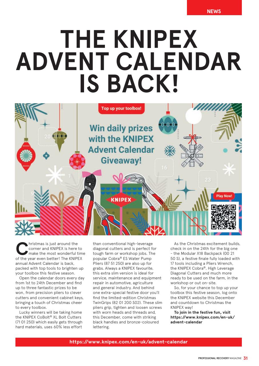 Professional Recovery Magazine Preview Pages