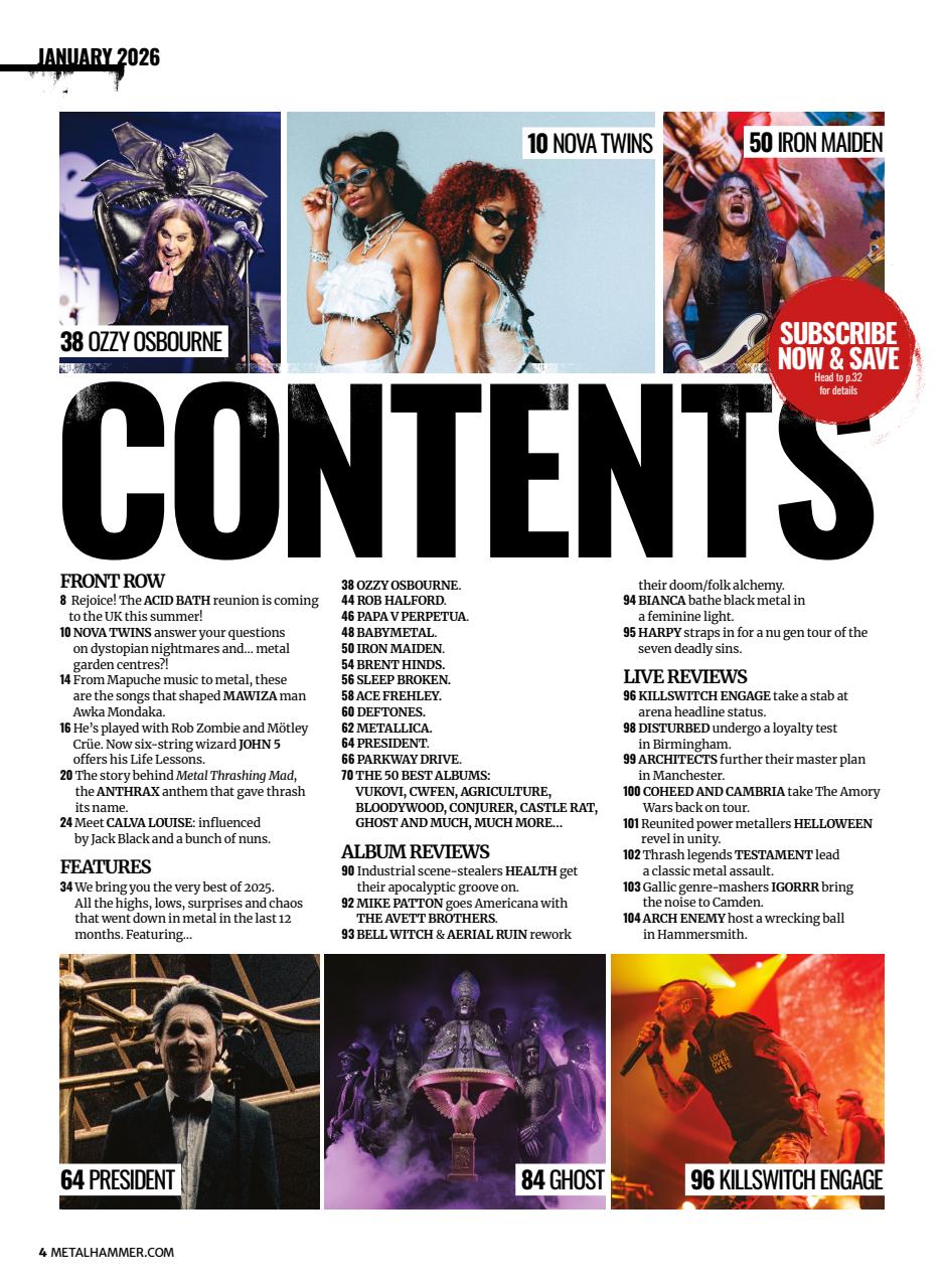 Metal Hammer Preview Pages