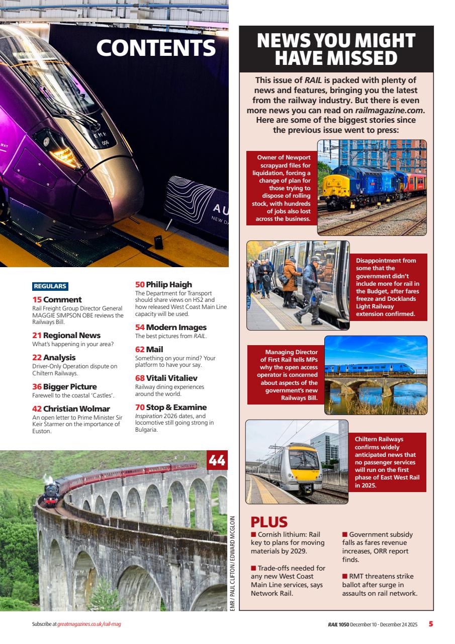 Rail Preview Pages