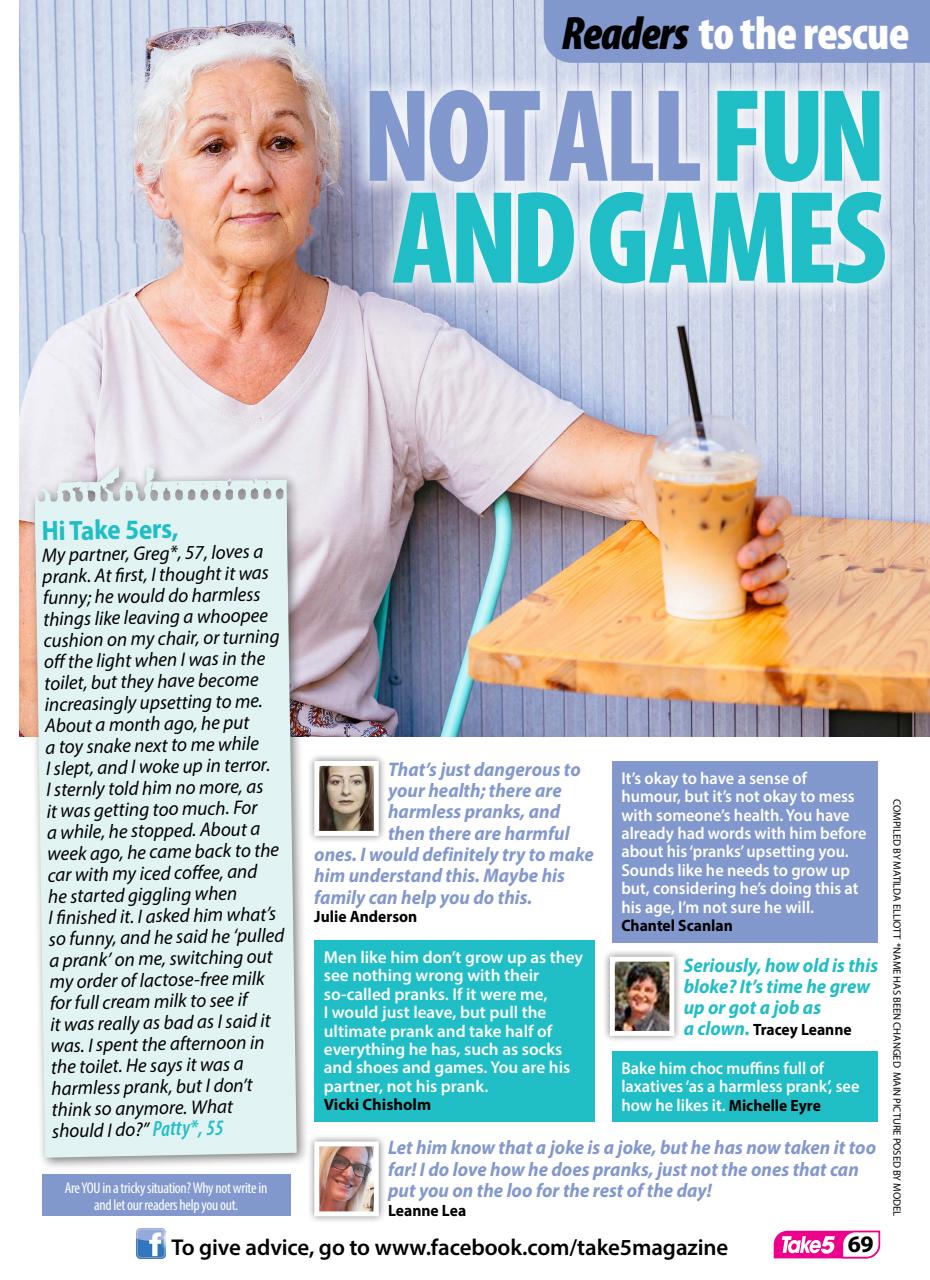 Take 5 Preview Pages