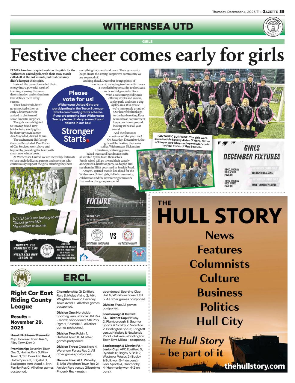 The Holderness & Hornsea Gazette Preview Pages