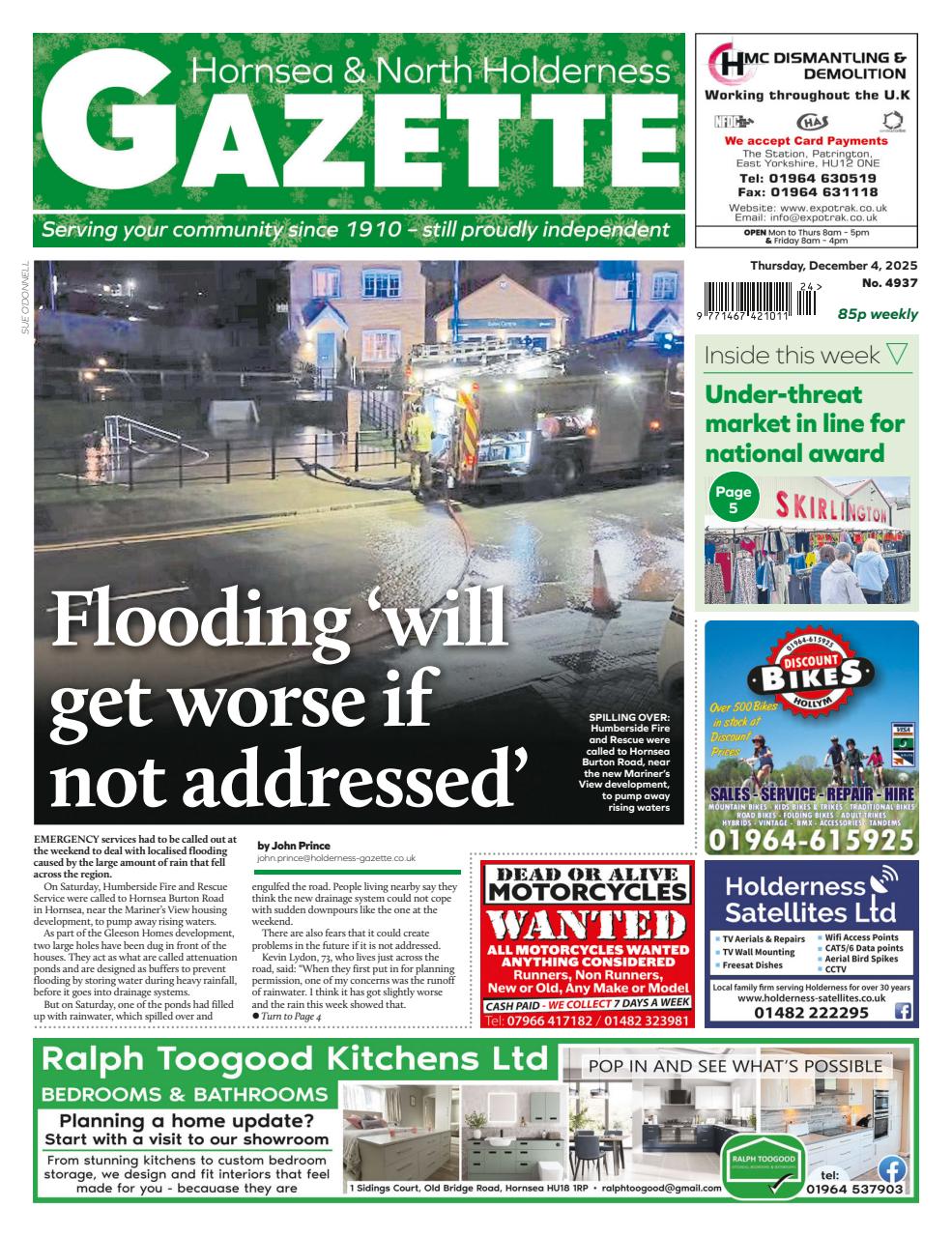 The Holderness & Hornsea Gazette Preview Pages