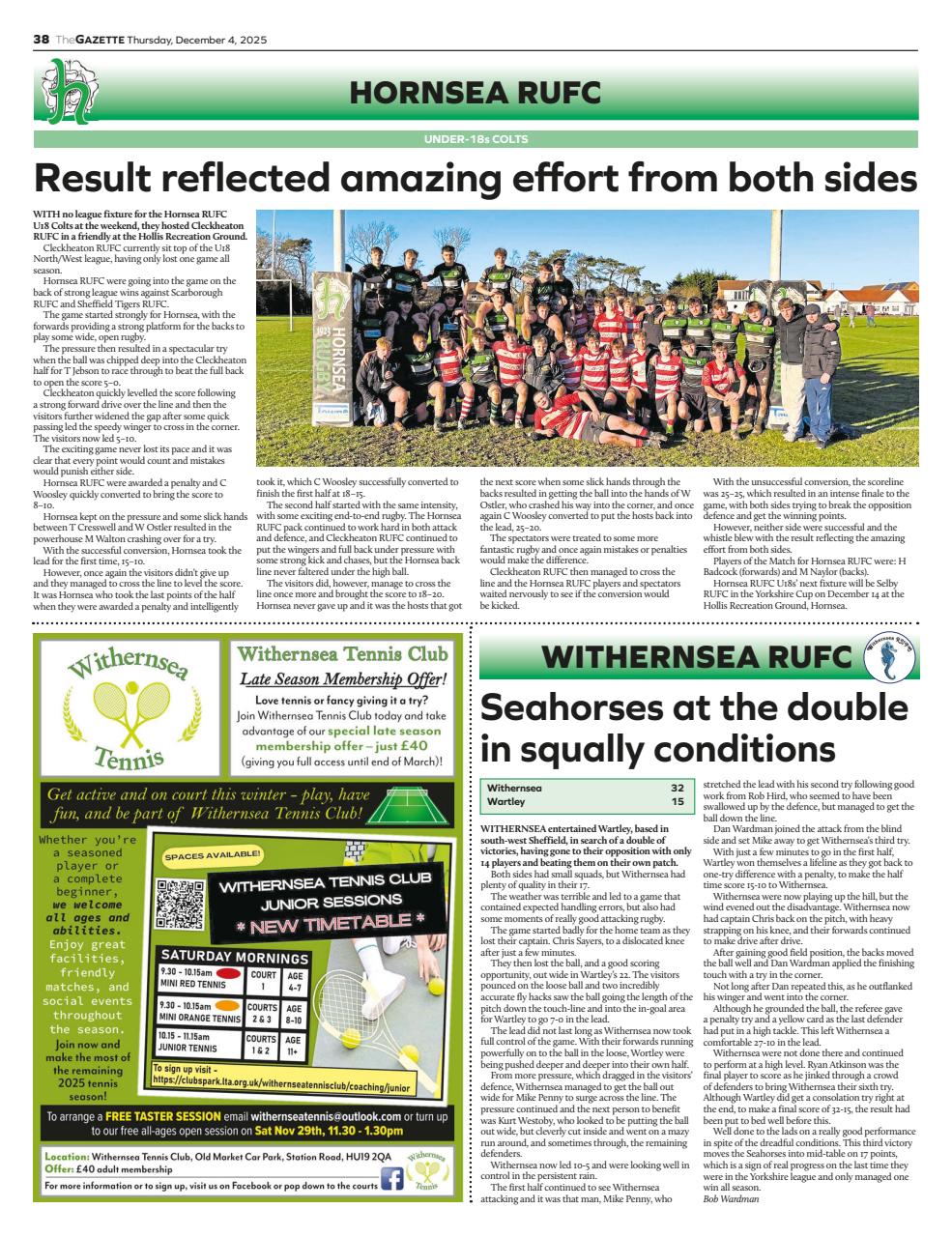 The Holderness & Hornsea Gazette Preview Pages