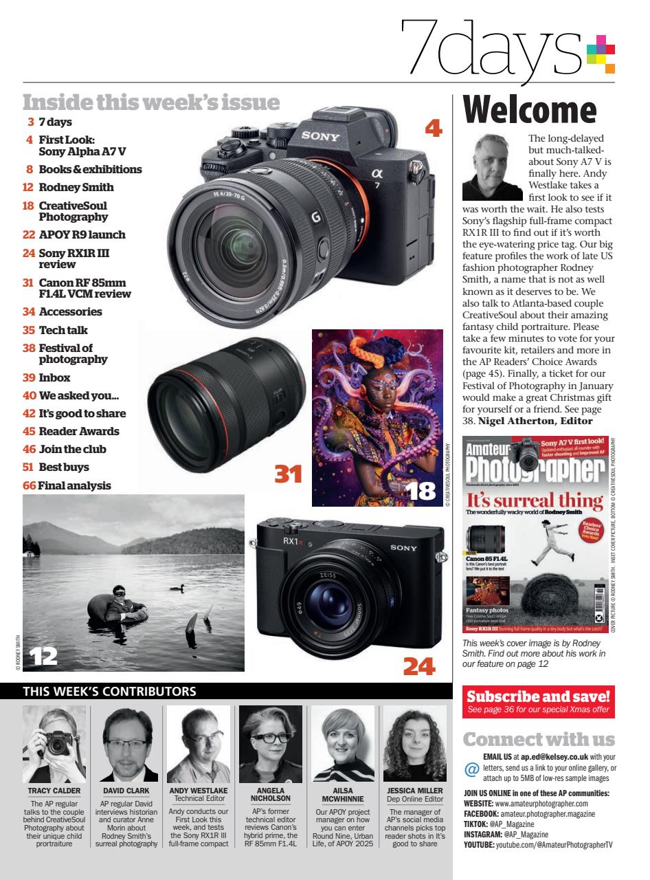 Amateur Photographer Preview Pages