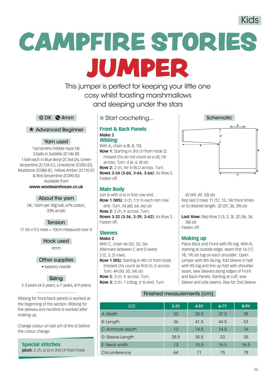 Crochet Now Magazine Preview Pages