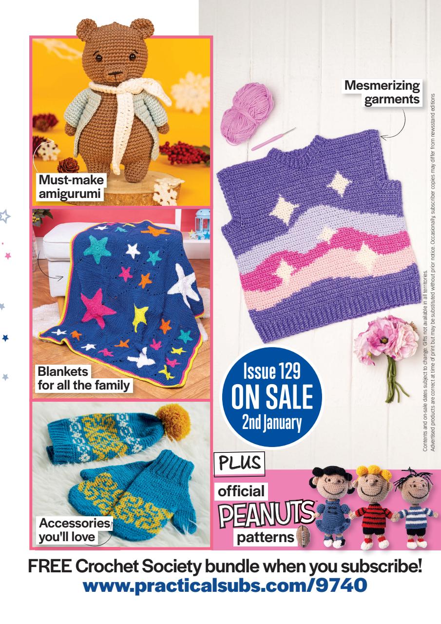 Crochet Now Magazine Preview Pages