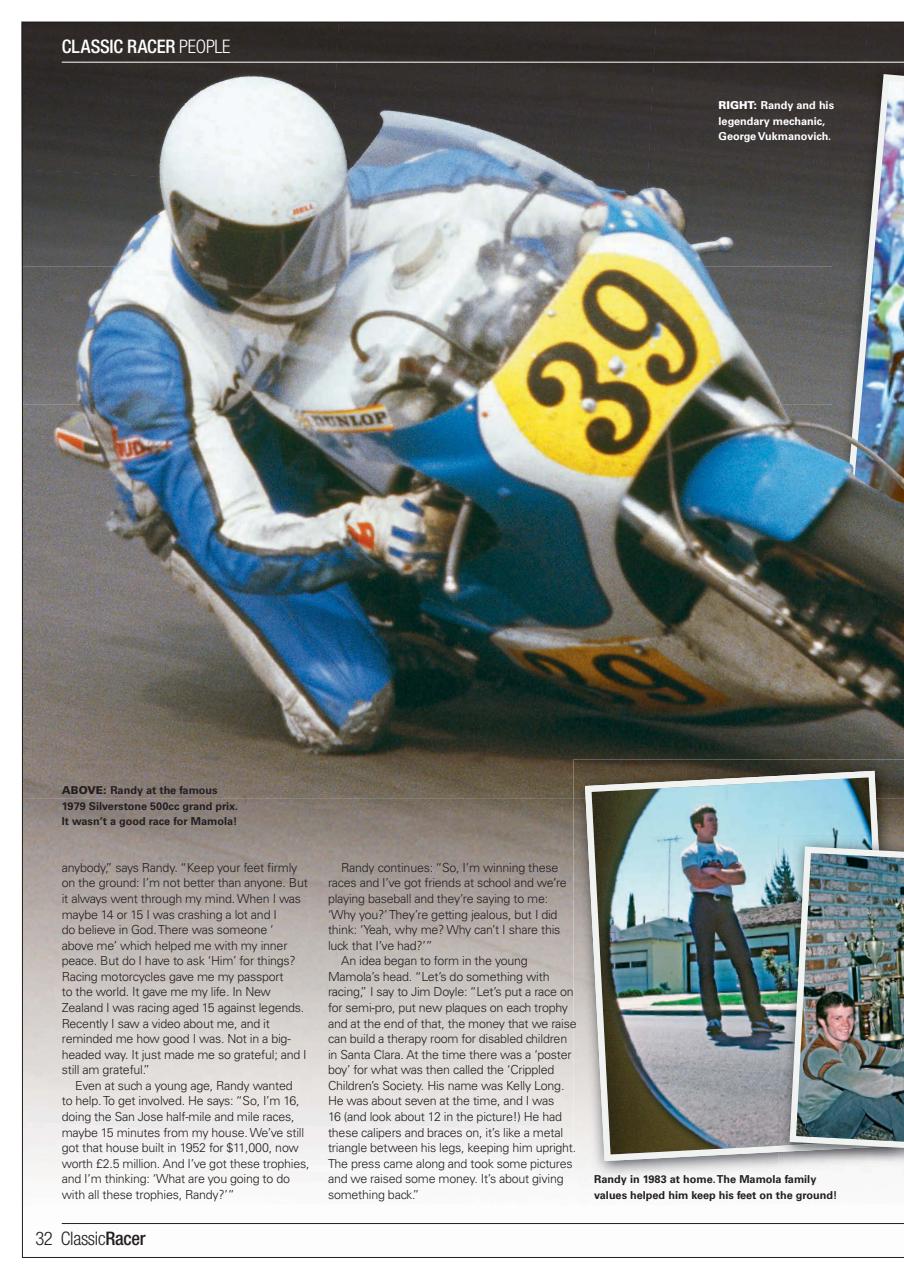 Classic Racer Preview Pages