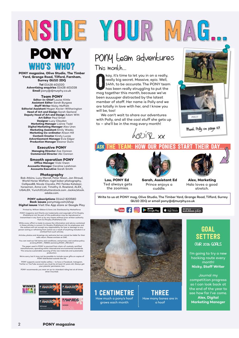 Pony Magazine Preview Pages