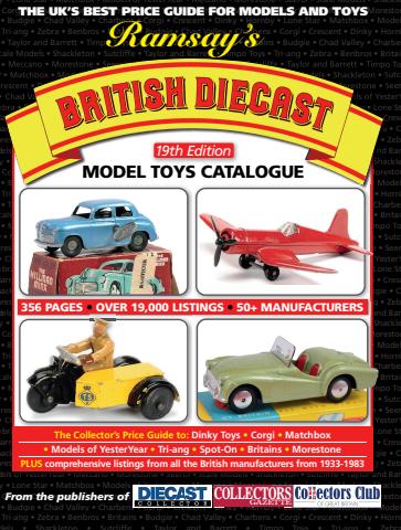 Toy Collectors Price Guide issue Ramsay's British Diecast Catalogue 19th Edition