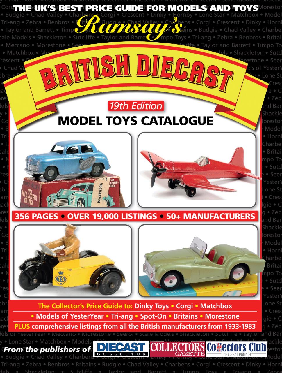 Toy Collectors Price Guide Preview Pages