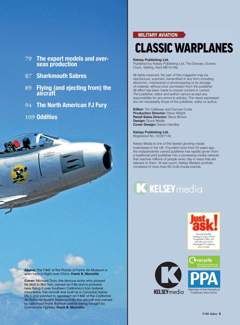 Aviation Bookazine Series Preview Pages