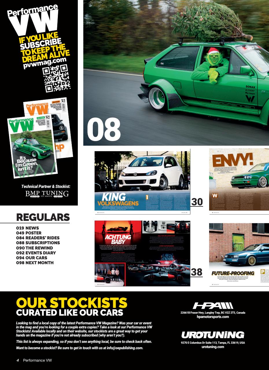 Performance VW Preview Pages