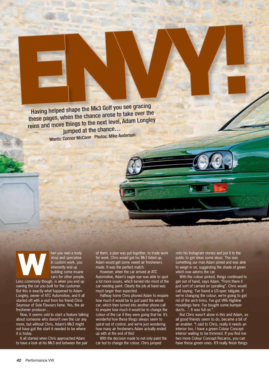 Performance VW Preview Pages