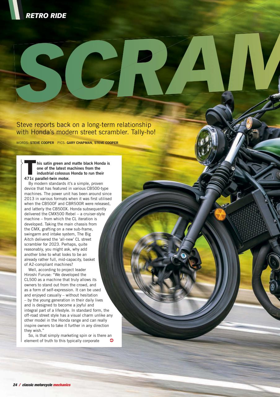 Classic Motorcycle Mechanics Preview Pages