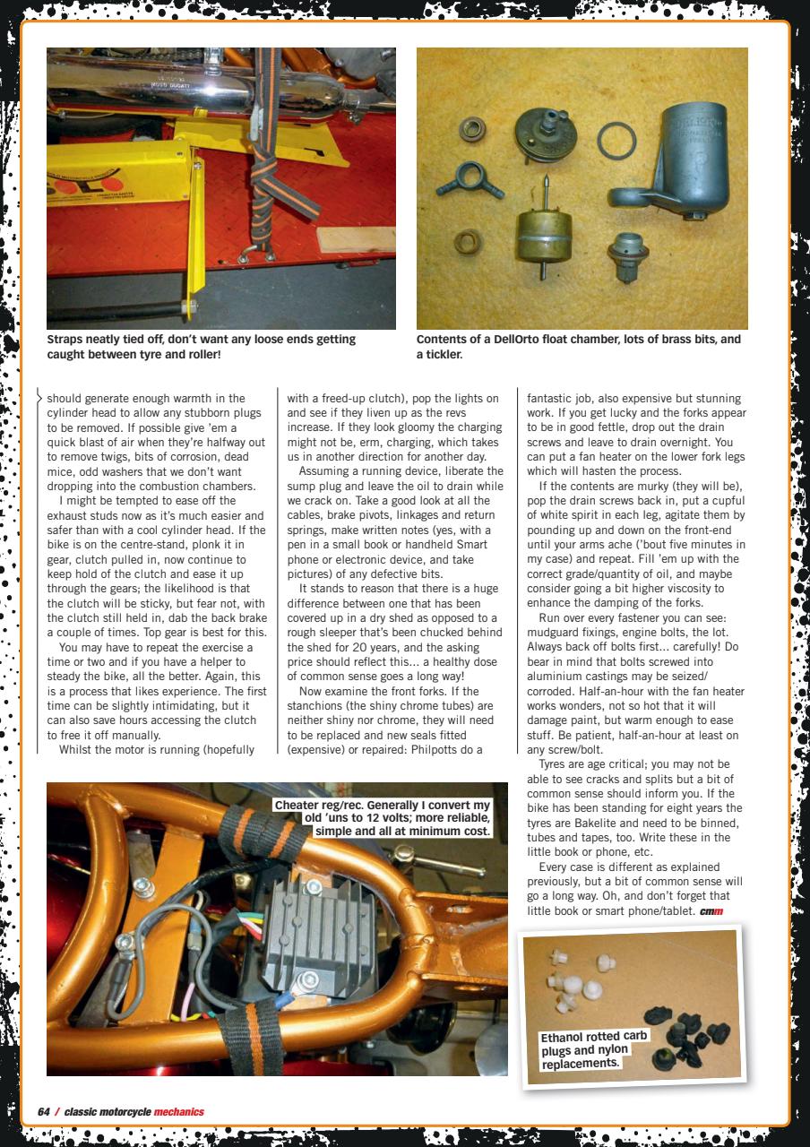 Classic Motorcycle Mechanics Preview Pages