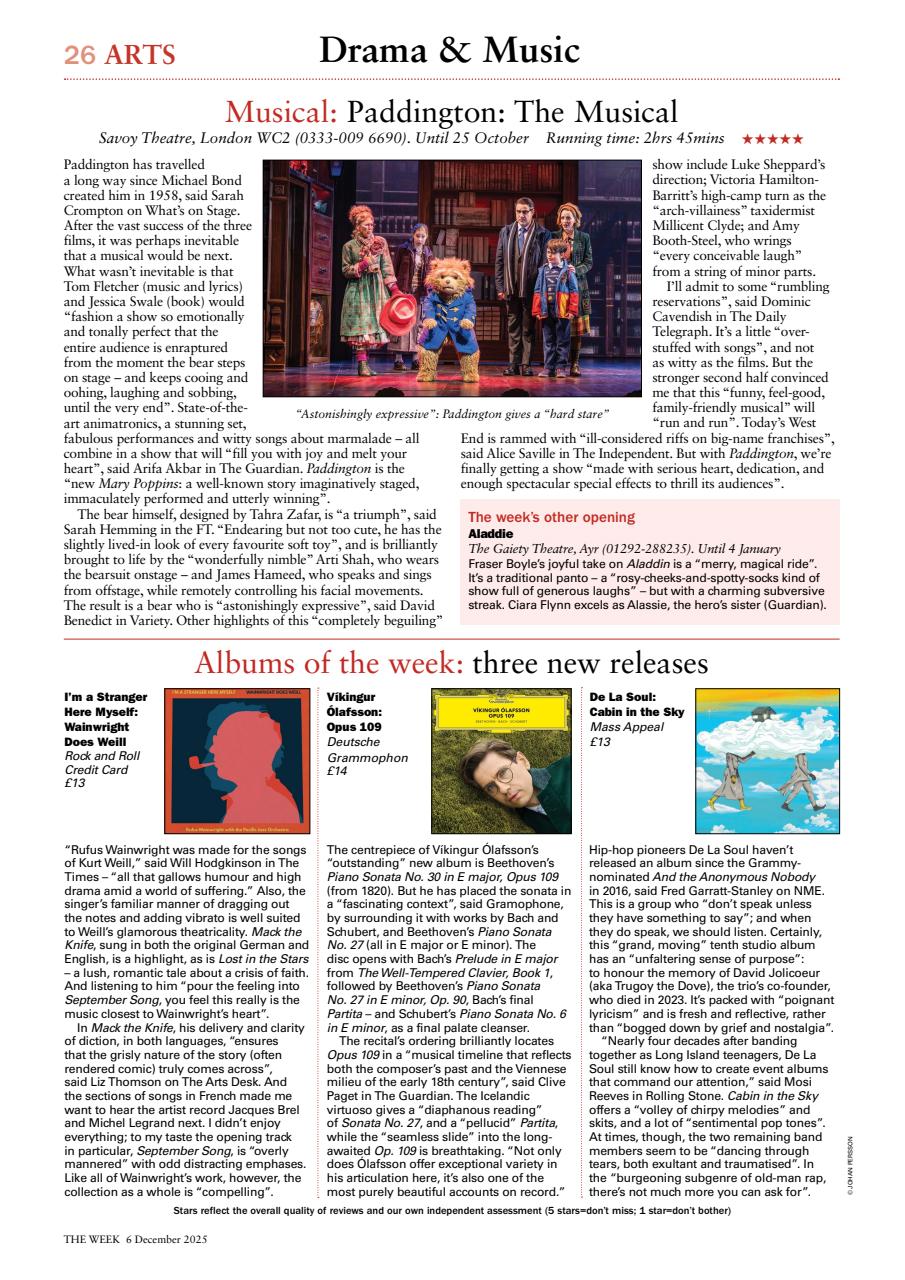 The Week Preview Pages