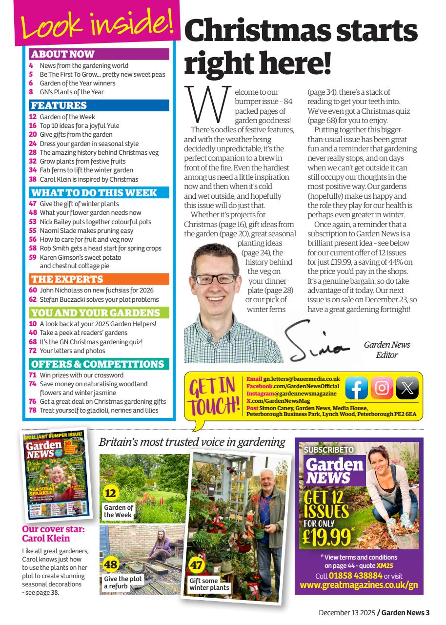 Garden News Preview Pages
