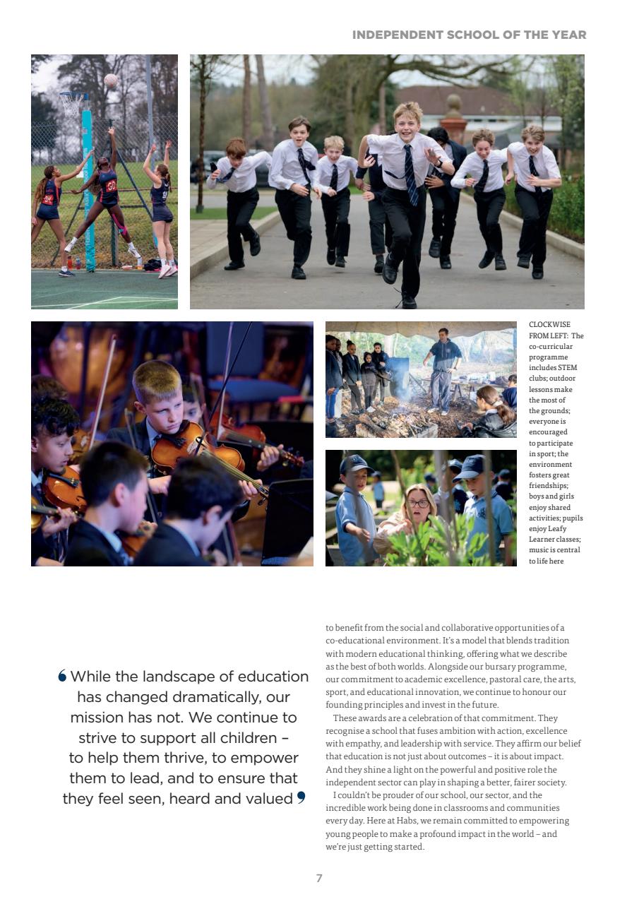 Independent School Parent Preview Pages