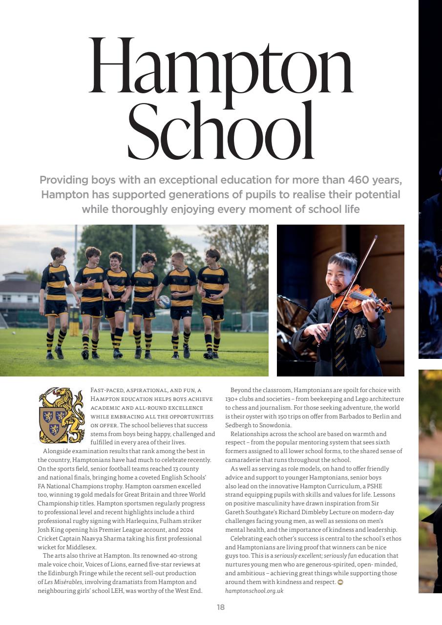 Independent School Parent Preview Pages
