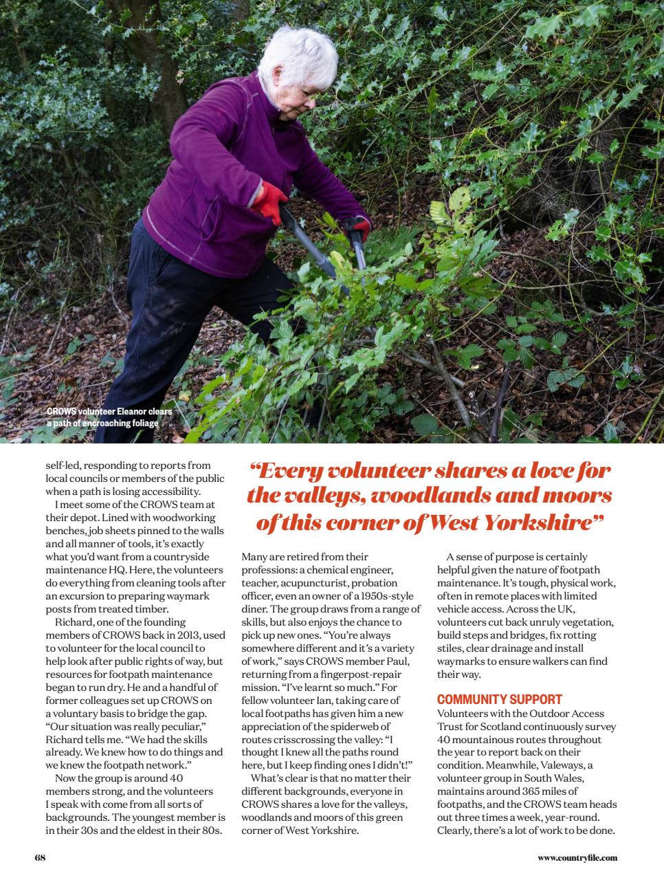 BBC Countryfile Magazine Preview Pages