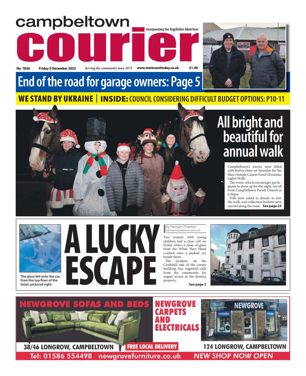 Campbeltown Courier Preview Pages