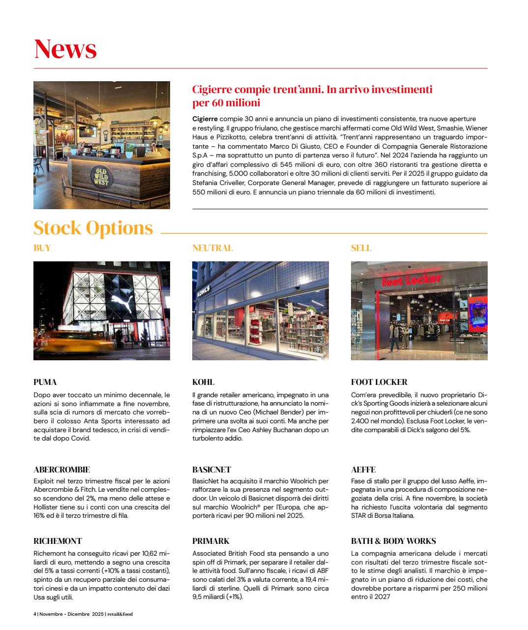 Retail&food Preview Pages