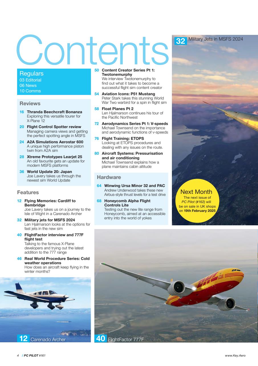 PC Pilot Preview Pages