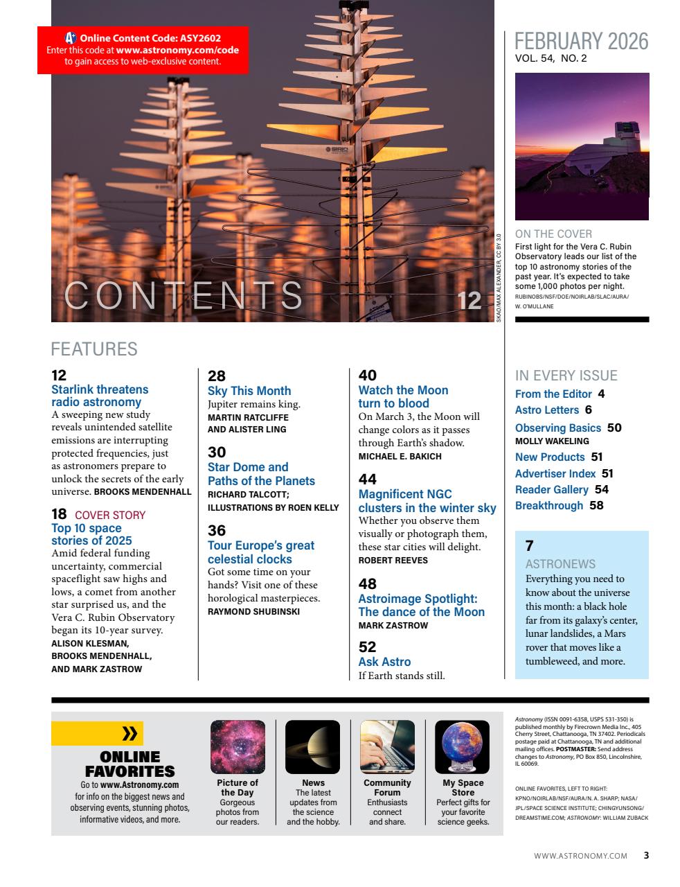 Astronomy Preview Pages