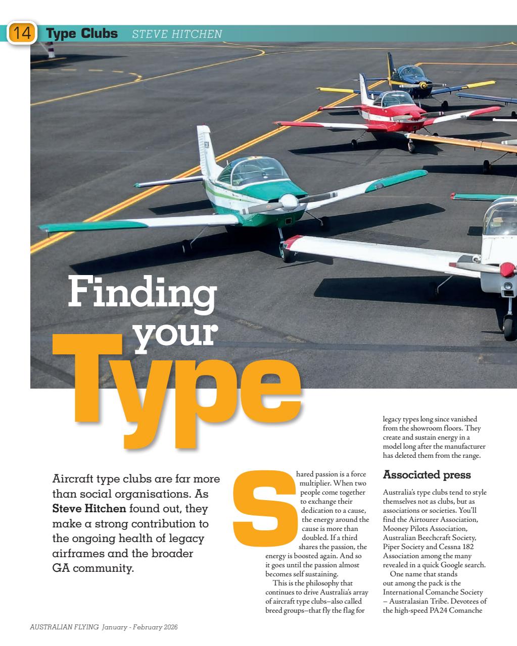 Australian Flying Preview Pages