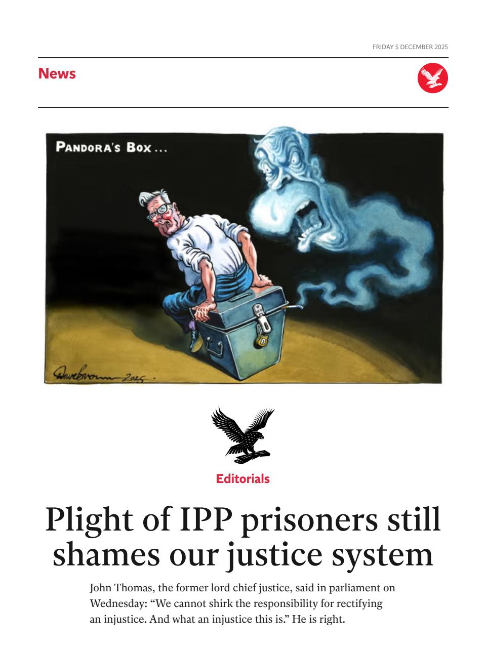 The Independent Daily Edition Newspaper Preview Pages