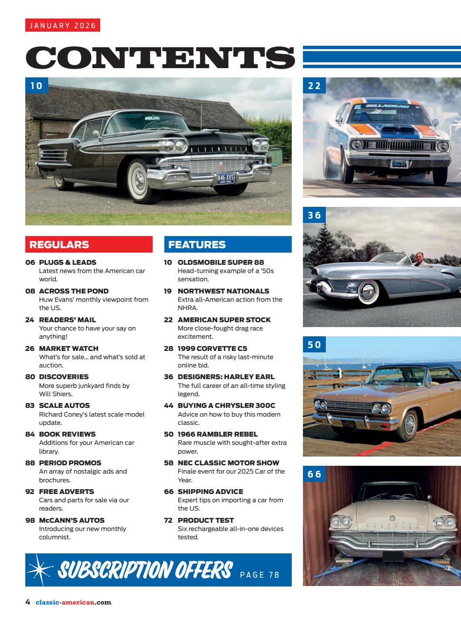 Classic American Magazine Preview Pages