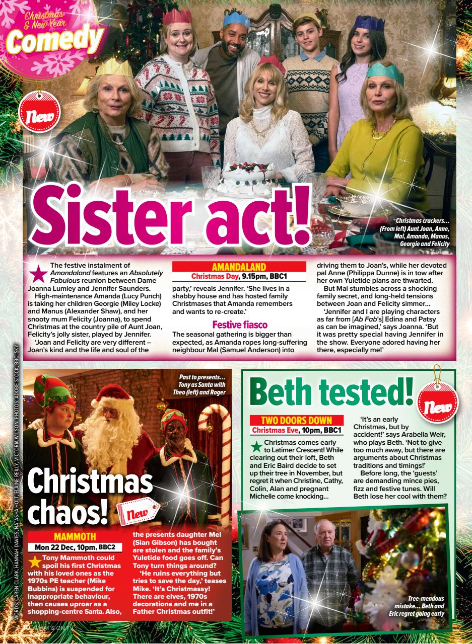 What's on TV Preview Pages