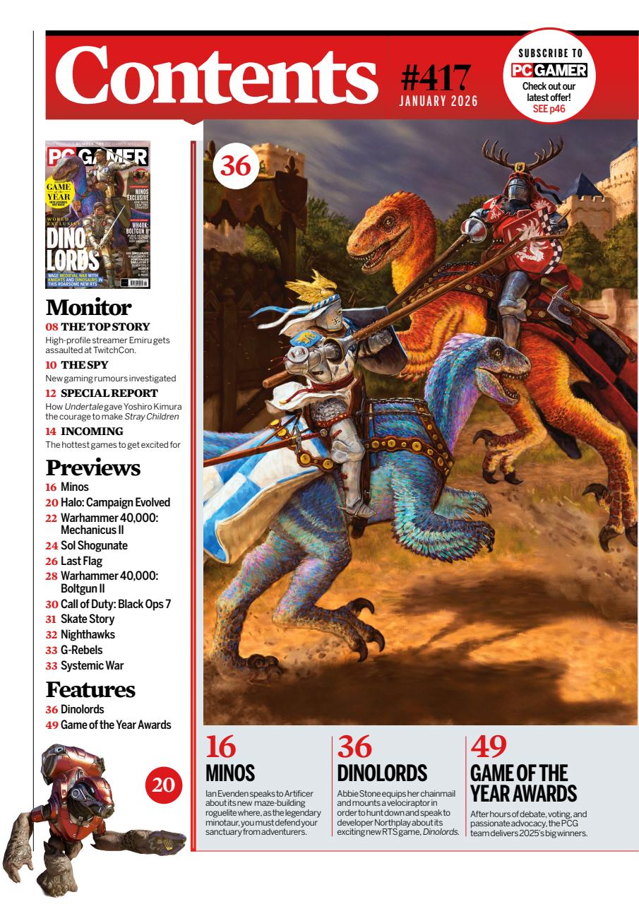 PC Gamer (UK Edition) Preview Pages
