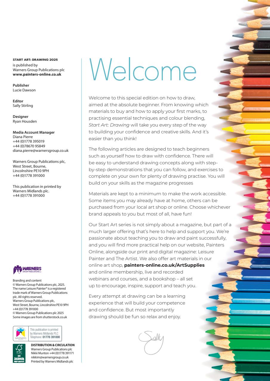 Start Art Preview Pages