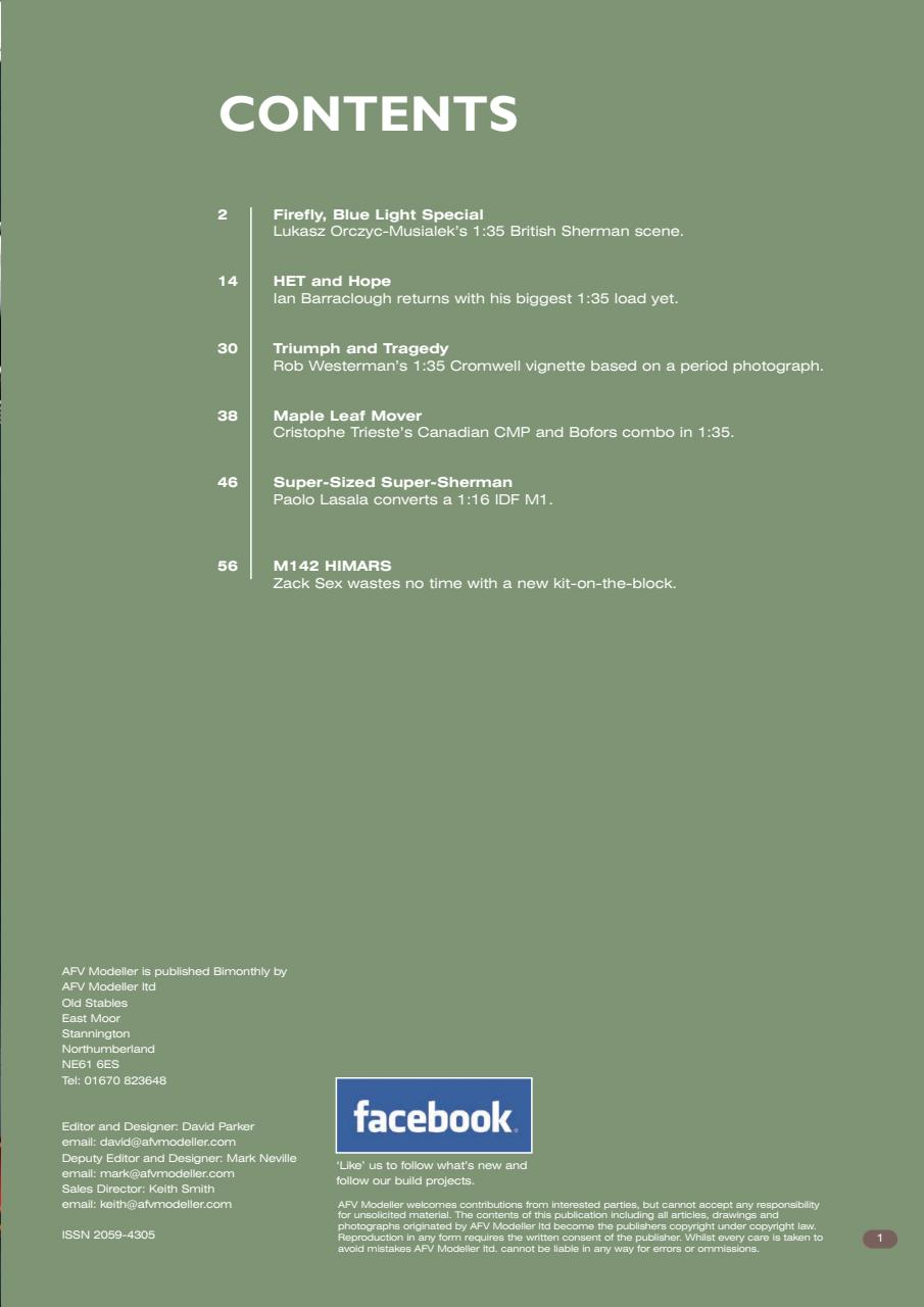 Meng AFV Modeller Preview Pages