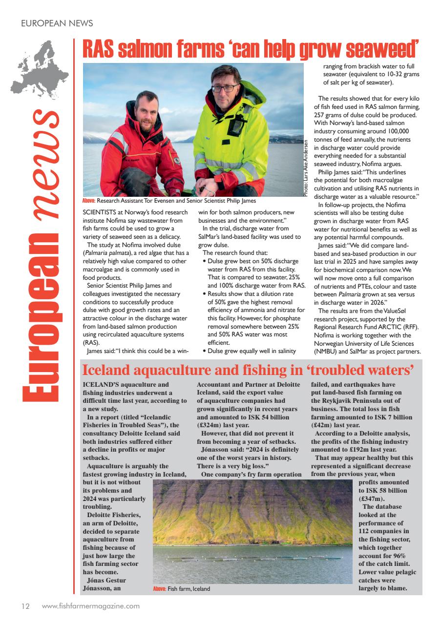 Fish Farmer Magazine Preview Pages